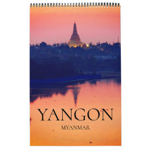 Yangon-reizen Kalender