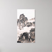 Yangtze in de herfst canvas afdruk (Voorkant)