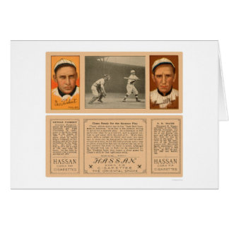 Yankee bij Bat Phillies Baseball 1912