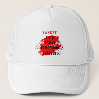 yankee-fan vandaag morgen voor altijd T-shirt Trucker Pet