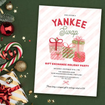 Yankee Swap Holiday Gift Exchange Party