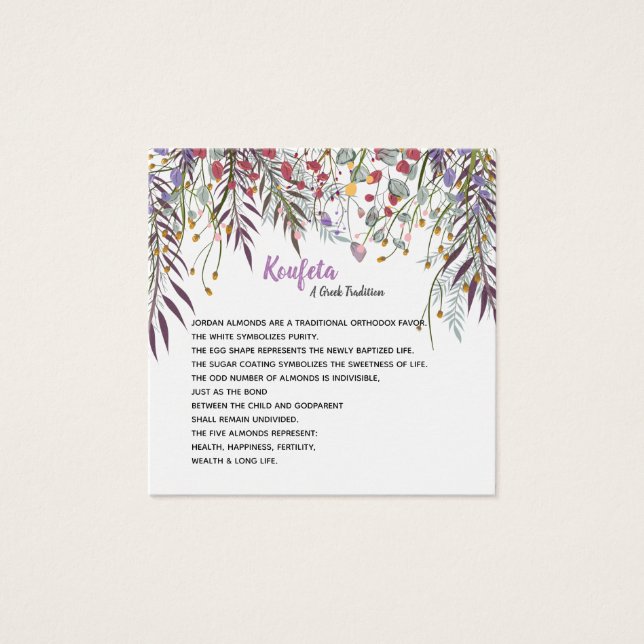 Yanna Koufets Kaart (Voorkant)