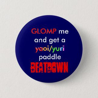 Yaoi/Yuri Paddle BEATDOWN Ronde Button 5,7 Cm