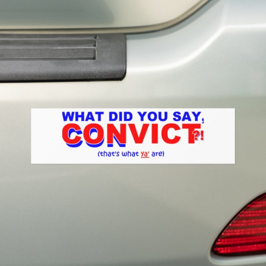 Yappy Clapback Bumpersticker (Op auto)