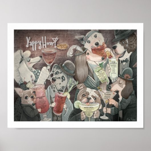 Yappy Uur Print (Voorkant)
