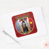 Yaqui deerdancer Yoeme sticker grote sticker (Envelop)