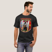 Yaqui Nation Deer Dancer t-shirt design (Voorkant volledig)