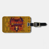 Yaqui Nation Deer Skull Design Bagagelabel (Voorkant horizontaal)