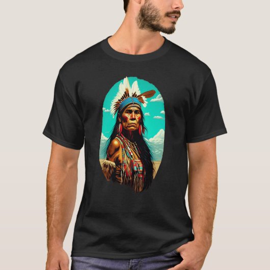 Yaqui Nation Native American Yaqui Woman Indigenou T-shirt (Voorkant)