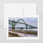 Yaquina Bay Bridge Briefkaart (Voorkant / Achterkant)