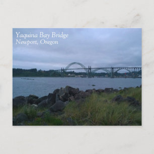 Yaquina Bay Bridge, Newport, Oregon Briefkaart