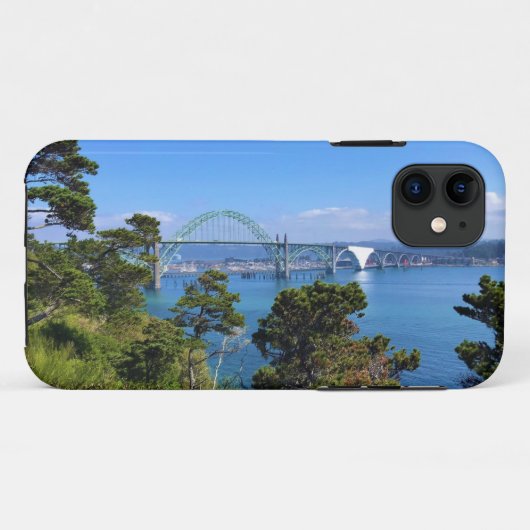 Yaquina Bay Bridge, Newport, Oregon Case-Mate iPhone Case (Achterkant (horizontaal))
