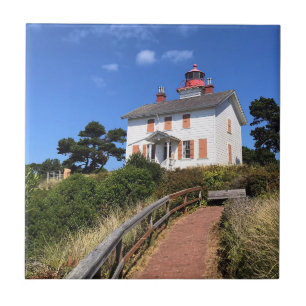 Yaquina Bay Lighthouse, Newport, Oregon Tegeltje