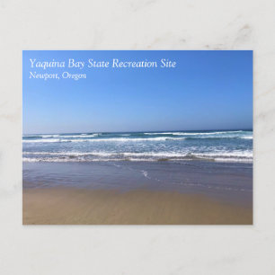 Yaquina Bay State Recreation Site, Newport, Oregon Briefkaart