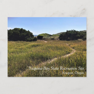Yaquina Bay State Recreation Site, Newport, Oregon Briefkaart