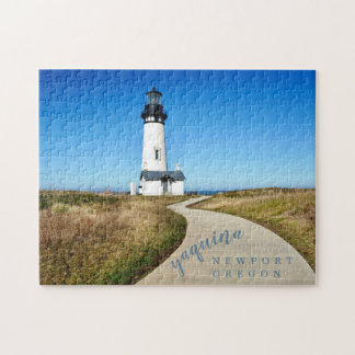 Yaquina Head Lighthouse Aangepast fotoscript Legpuzzel