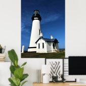 Yaquina Head Lighthouse, Newport, Oregon Poster (Thuiskantoor)