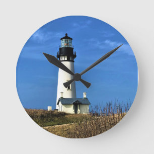 Yaquina Head Lighthouse, Newport, Oregon Ronde Klok