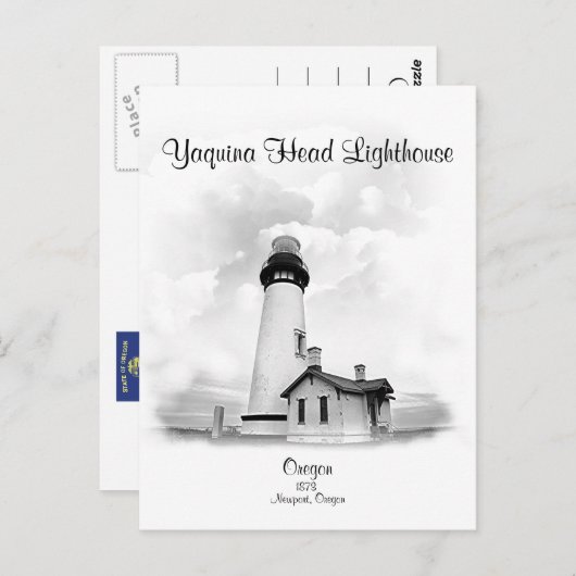Yaquina Head Lighthouse - Oregon Briefkaart (Voorkant / Achterkant)