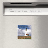 Yaquina Head Lighthouse, Oregon Magnet Magneet (Insitu (Vaatwasser))