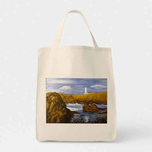 Yaquina Head Lighthouse Tote Bag (Voorkant)