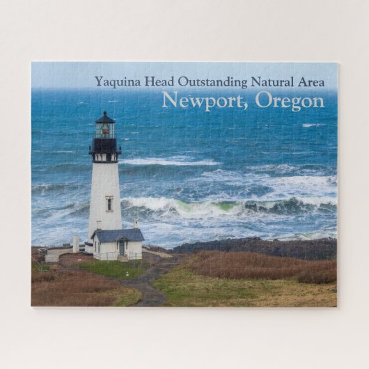 Yaquina Head Outstanding Natural Area Lighthouse Legpuzzel (Horizontaal)