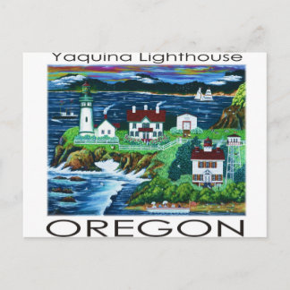 Yaquina Lighthouse ~ Oregon Briefkaart