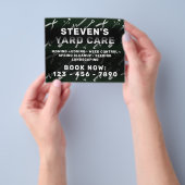 Yard Care Tools patroon Flyer (Hand)