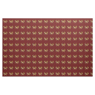 Yard de tissu de crabe de drapeau du Maryland