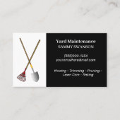 Yard Maintenance Visitekaartje (Voorkant)