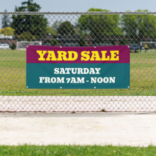 Yard Sale Aangepaste banner