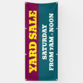 Yard Sale Aangepaste banner (Verticaal)