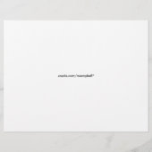 Yard Sale Flyer (Achterkant)