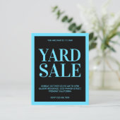 Yard Sale Flyer (Staand voorkant)