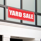 Yard Sale Outdoor Banner (Buitenkant Gebouw)