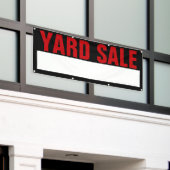 Yard Sale Spandoek (Buitenkant Gebouw)