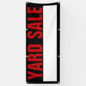 Yard Sale Spandoek (Verticaal)