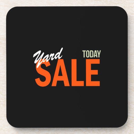 Yard Sale Vandaag Onderzetter (Voorkant)