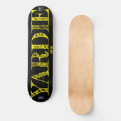 YARDIE JMT Skateboard (Recto)