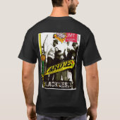 YARDIE ONE. T-Shirt de base sombre (Dos)