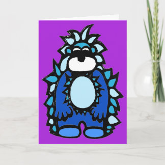 Yardley de Yeti-briefkaarten Kaart