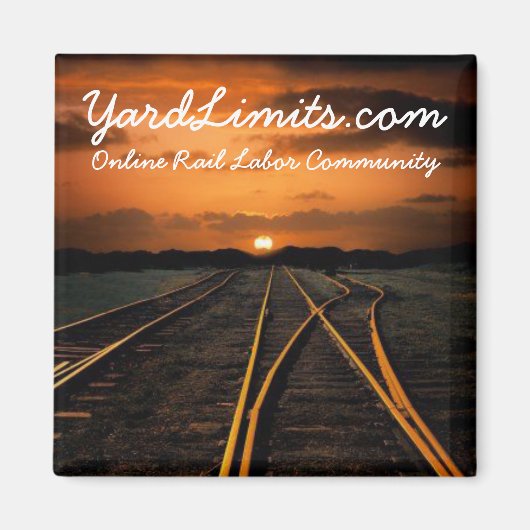 YardLimits.com Magnetische Button Magneet (Voorkant)