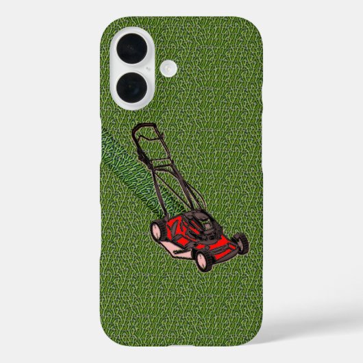 Yardwork Summer Lawn Mower Case-Mate iPhone Case (Achterkant)