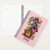 Yarly Birdhouse Pink Date Planner (Display)