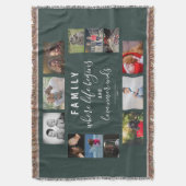 Yarly Family Keepomwille Gezegde 12 Photo Collage Deken (Voorkant Verticaal)