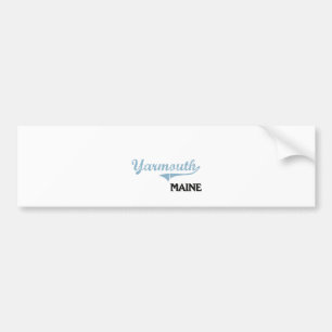 Yarmouth Maine City Classic Bumpersticker