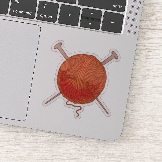 Yarn Ball Sticker (Detail)