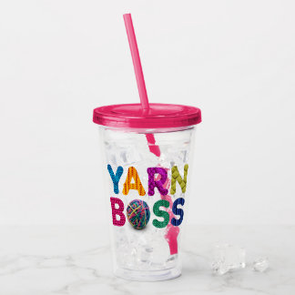 Yarn Boss Acryl Drinkbeker