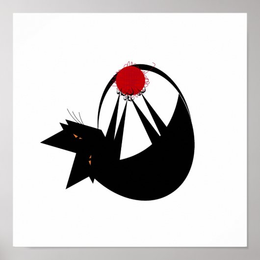 Yarn Cat Poster (Voorkant)