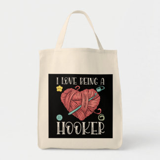 Yarn Crocheting Knitting Day Tote Bag